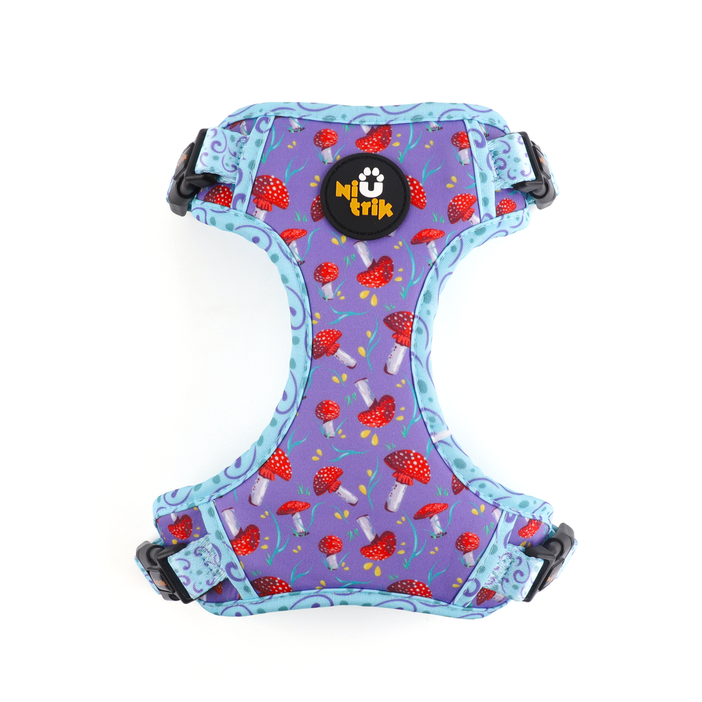 Peitoral Reversível O Explorador | Design Cogumelos