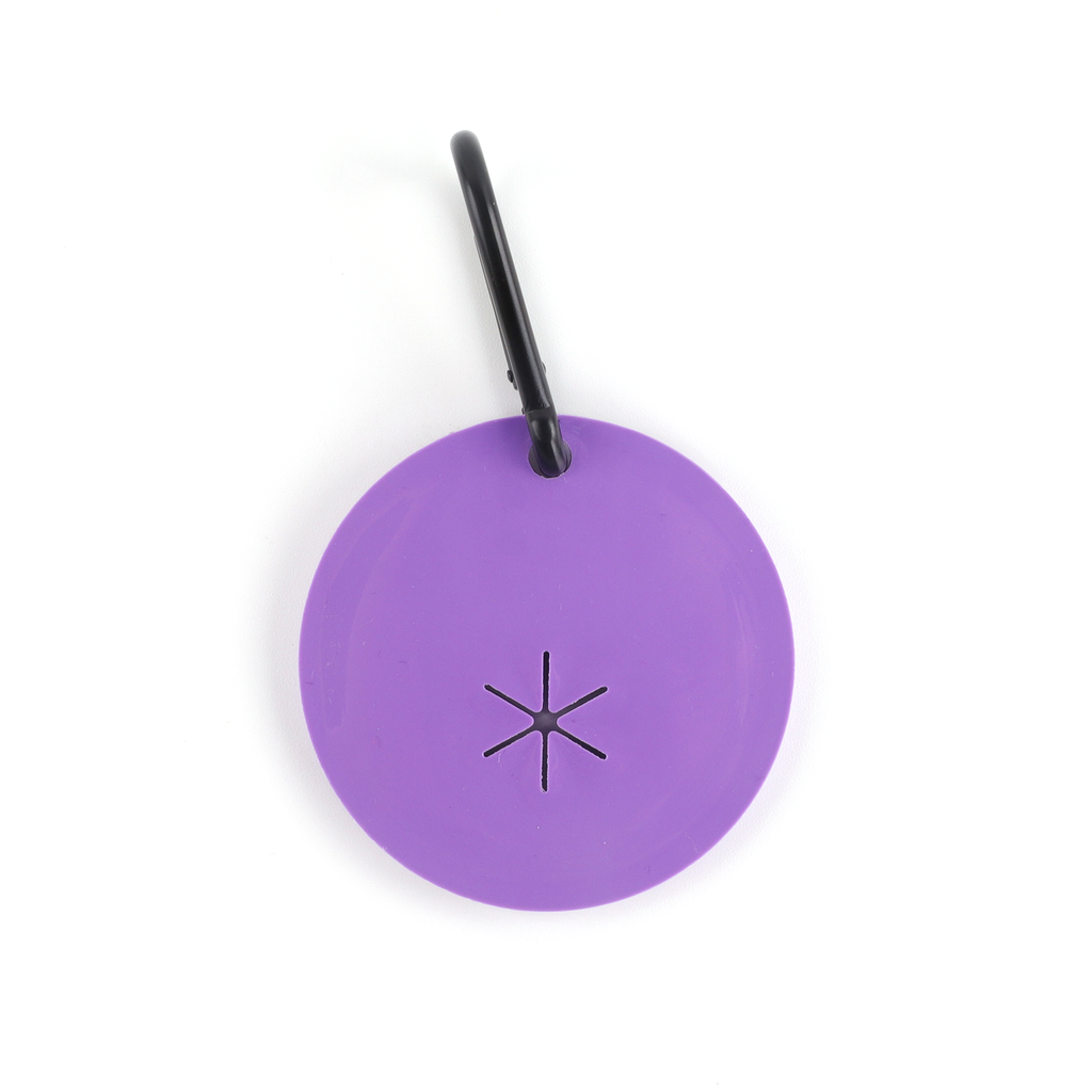 Porta-sacos O Explorador | Clip de Chaveiro com Cogumelos